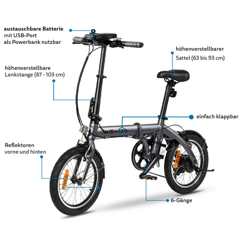 micro e-bike 16"