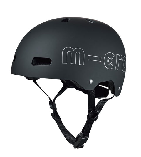 micro Helm schwarz matt