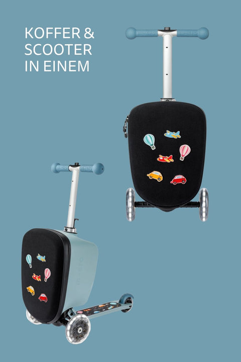 Micro Luggage Junior Patch & Play Frosty Blue