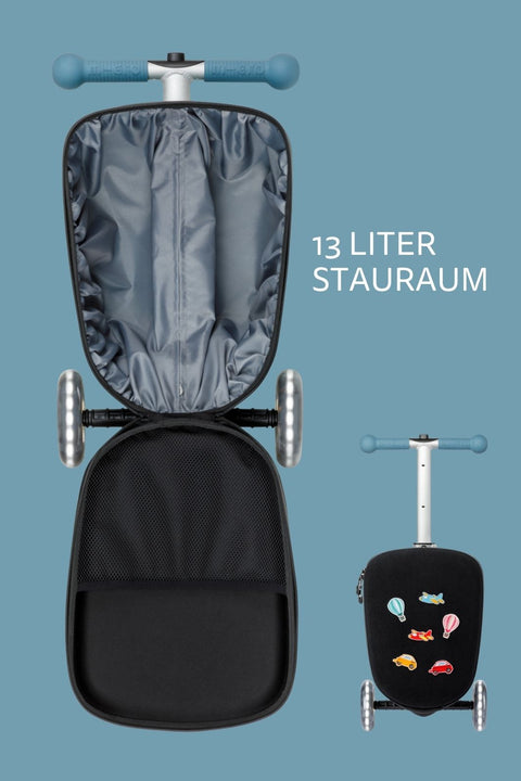 Micro Luggage Junior Patch & Play Frosty Blue