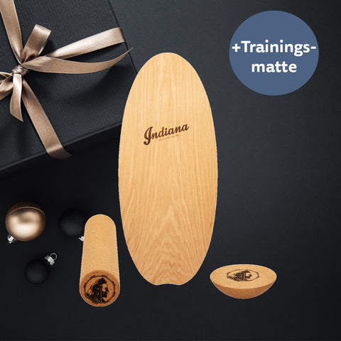 Indiana® Balance Board Eiche - Set