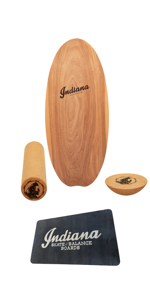Indiana® Balance Board Nussbaum - Set
