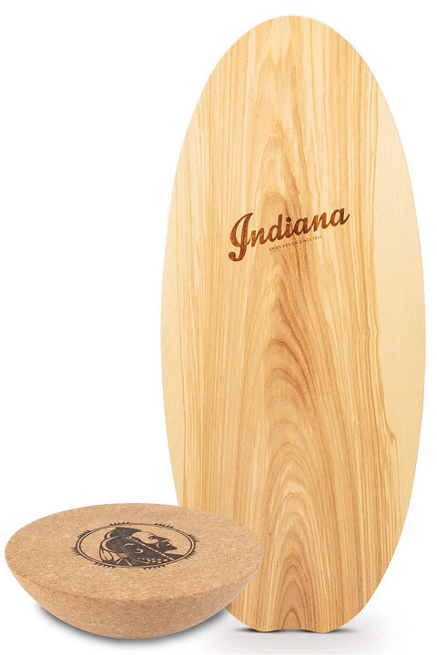 Indiana® Balance Board Esche inkl. Hemisphäre