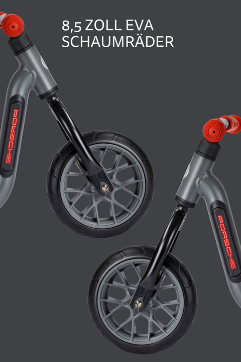Micro Balance Bike by Porsche Stone Grey Metallic