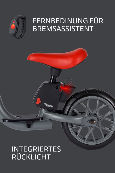 Micro Balance Bike by Porsche Stone Grey Metallic