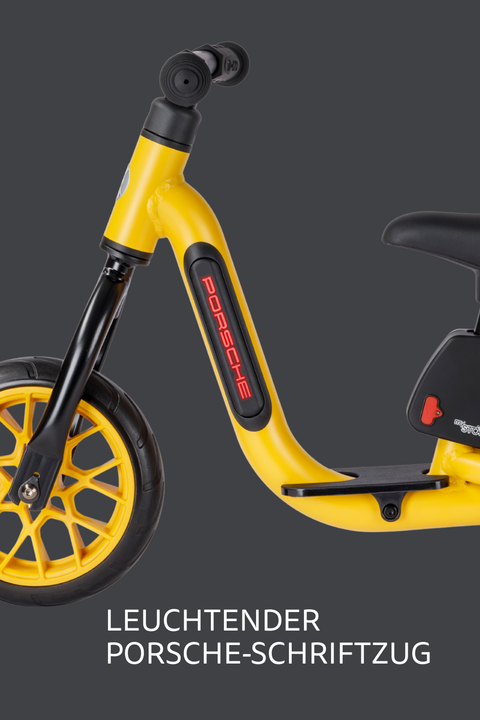 Micro Balance Bike by Porsche Speed Yellow