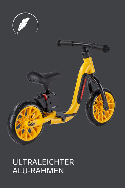 Micro Balance Bike by Porsche Speed Yellow