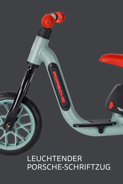 Micro Balance Bike by Porsche Shade Green Metallic