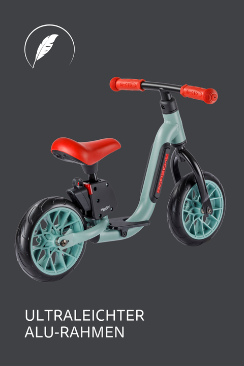 Micro Balance Bike by Porsche Shade Green Metallic