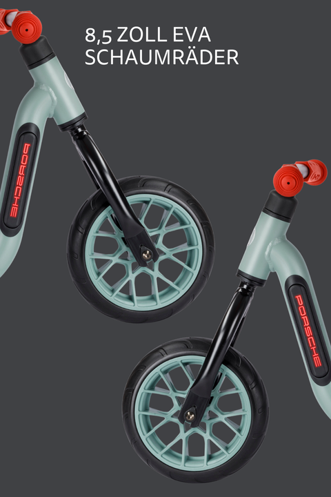 Micro Balance Bike by Porsche Shade Green Metallic
