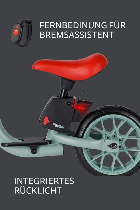 Micro Balance Bike by Porsche Shade Green Metallic