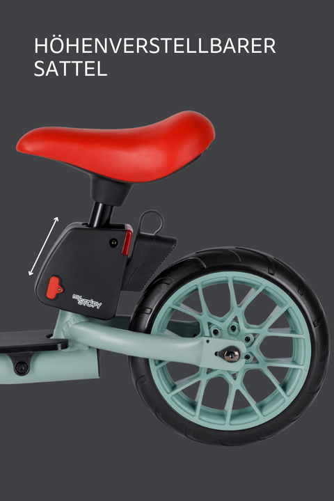 Micro Balance Bike by Porsche Shade Green Metallic