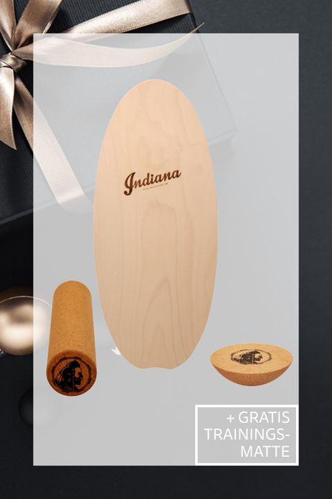 Indiana® Balance Board Buche - Set