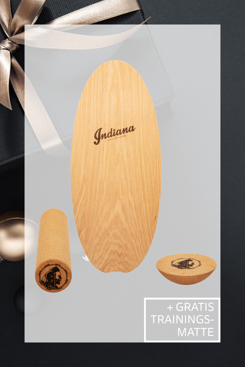 Indiana® Balance Board Esche - Set