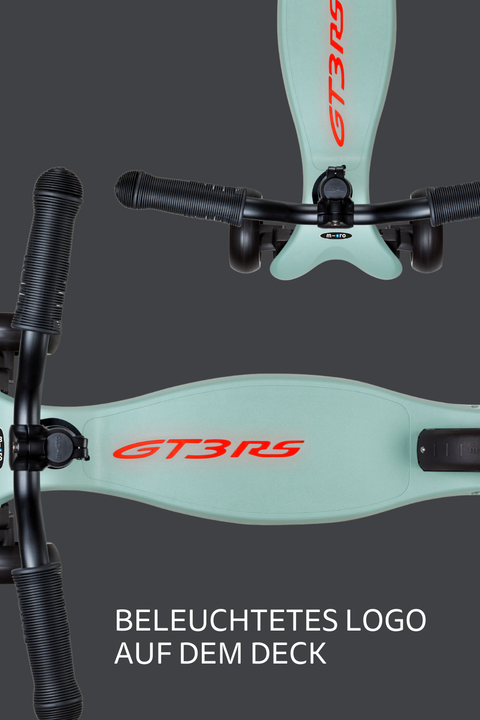 Micro Kickboard Deluxe by Porsche Shade Green Metallic