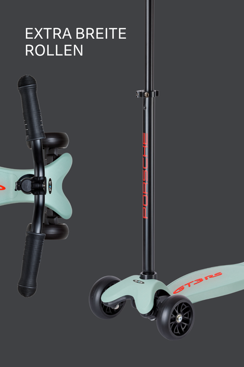 Micro Kickboard Deluxe by Porsche Shade Green Metallic