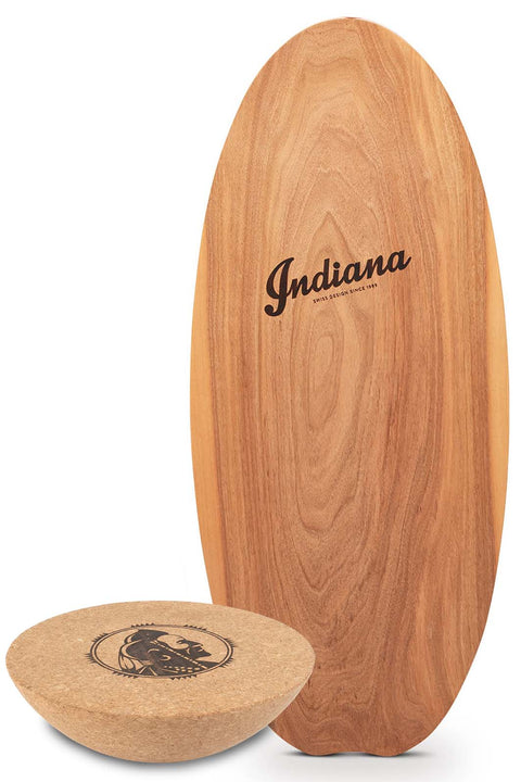 Indiana® Balance Board Nussbaum inkl. Hemisphäre