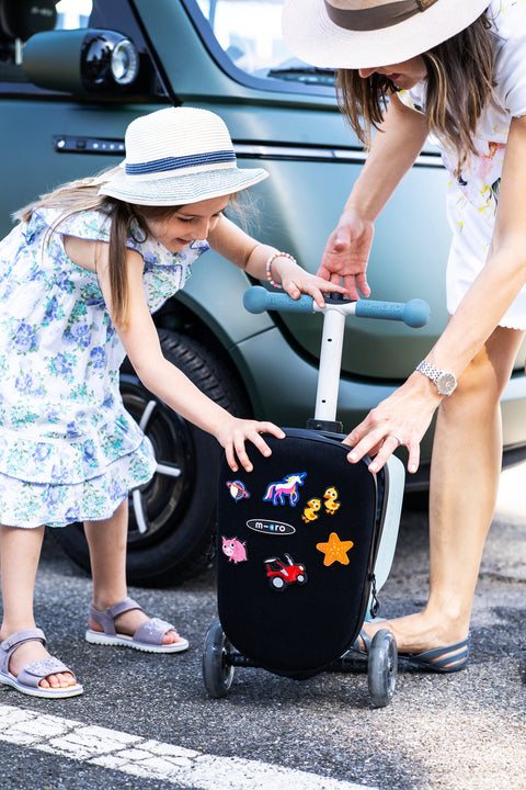 Micro Luggage Junior Patch & Play Frosty Blue