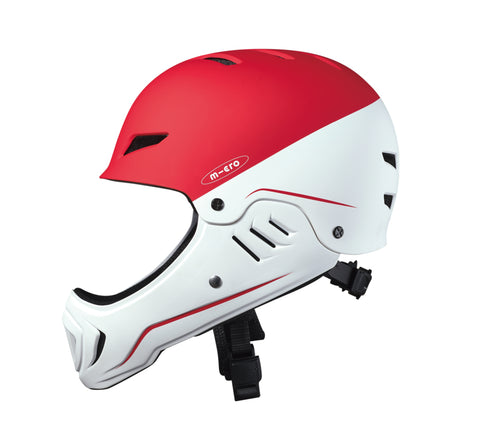 micro Helm Racing white/red