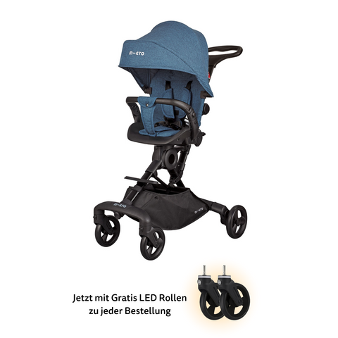 micro trike 360 plus aqua inkl. gratis LED Rollen